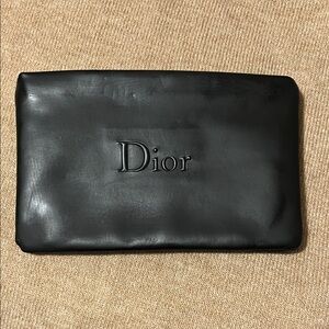 Dior Black Cosmetic Bag